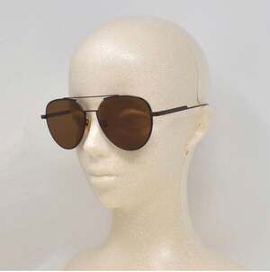 Bottega Veneta Aviator Sunglasses Brown